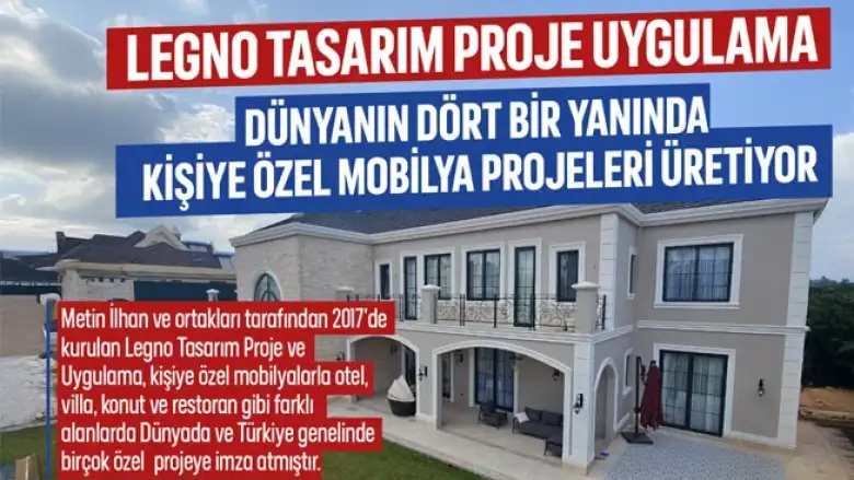 Legno Tasarım Proje Uygulama Dünyanın Dört Bir Yanında Kişiye Özel Mobilya Projeleri Üretiyor