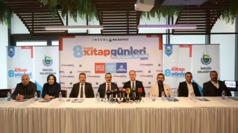 8. İnegöl Kitap Günleri Fuarı Başlıyor