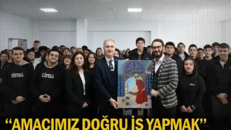 ''Amacımız doğru iş yapmak''