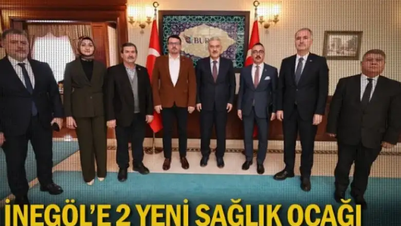 İnegöl'e 2 yeni sağlık ocağı
