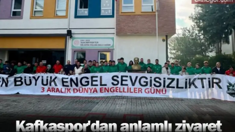 Kafkaspor'dan anlamlı ziyaret