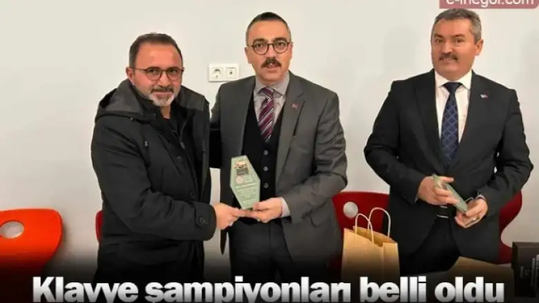 Klavye şampiyonları belli oldu 