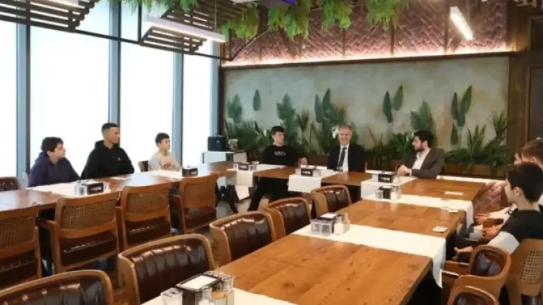 Başkan Taban Paten Futbolu Dünya Şampiyonlarını Ağırladı