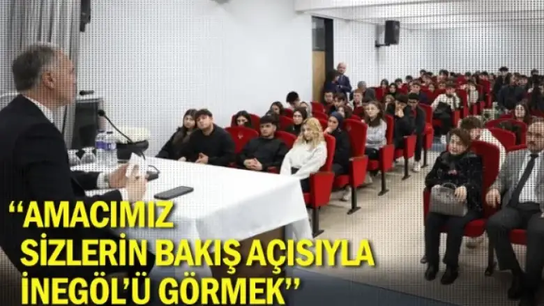 ''Amacımız sizlerin bakış açısıyla İnegöl'ü görmek''