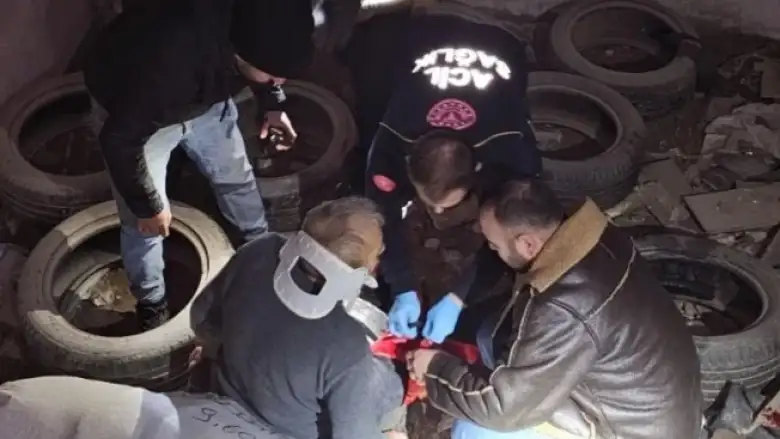 Asansör boşluğuna düşen adam ağır yaralandı