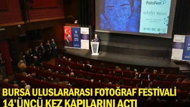 Bursa Uluslararası Fotoğraf Festivali, 14’üncü kez kapılarını açtı
