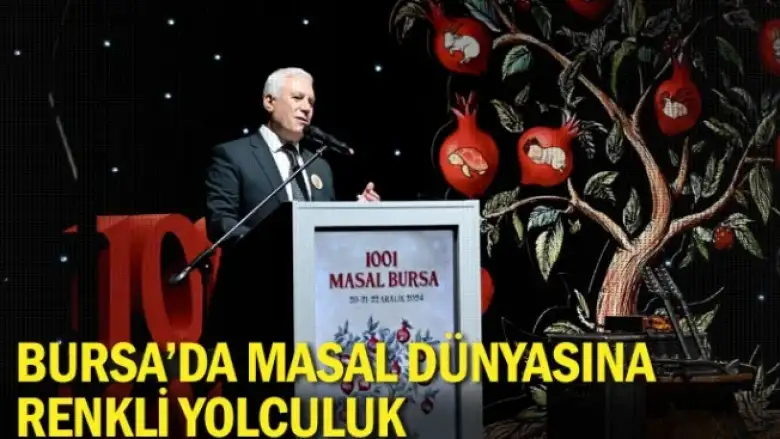 Bursa’da masal dünyasına renkli yolculuk