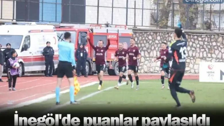 İnegöl'de puanlar paylaşıldı