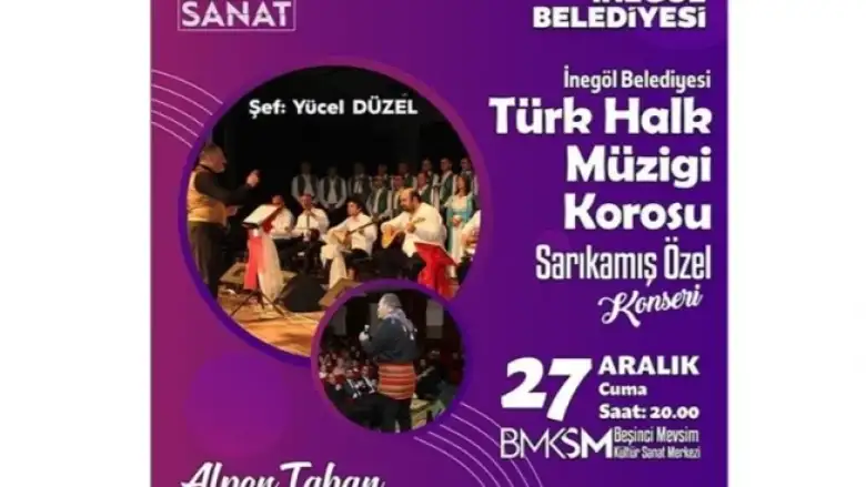 İnegöl’de Kültür Sanat Dolu Hafta