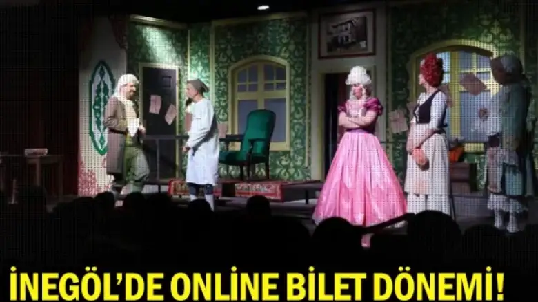 İnegöl'de online bilet dönemi