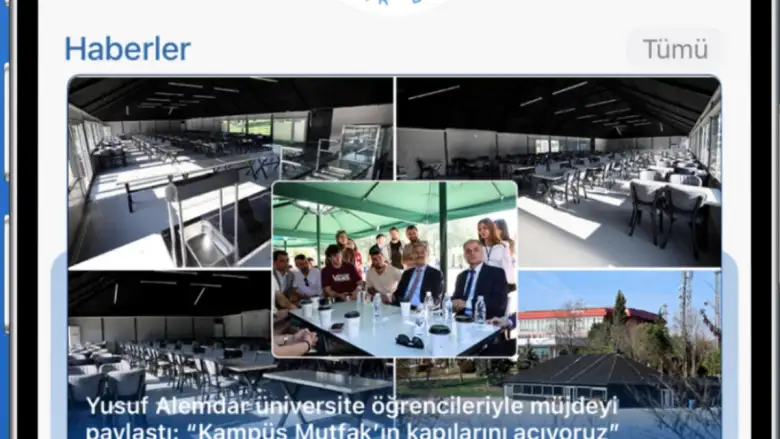 Sakarya'nın mobil ekranı şimdi yeni yüzüyle