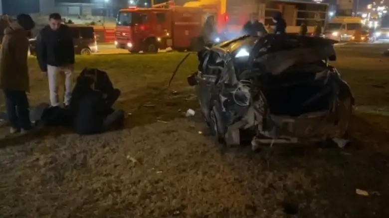 İnegöl'de feci kaza!