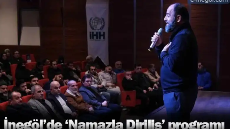İnegöl'de "Namazla Diriliş" programı