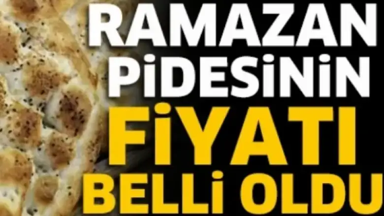 Ramazan Pidesinin Fiyatı Belli Oldu