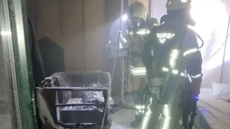 112 noktasında korkutan yangın