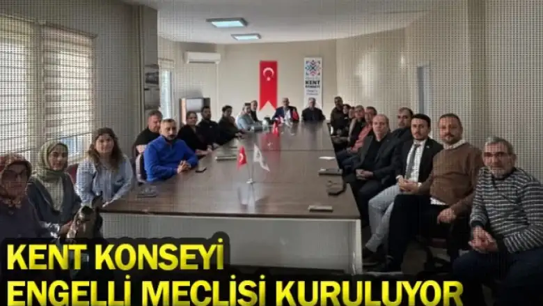 Kent konseyi Engelli meclisi kuruluyor