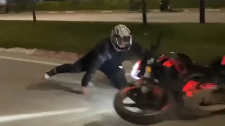 Kaza anı amatör kamerada