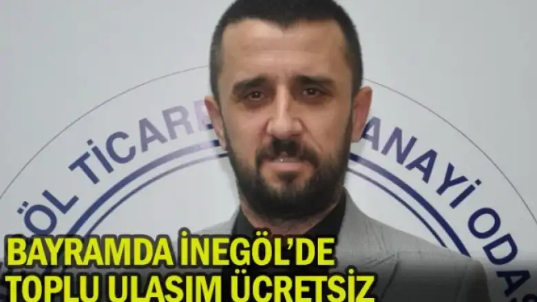 Bayramda İnegöl'de toplu ulaşım ücretsiz