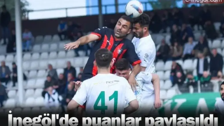 İnegöl'de puanlar paylaşıldı