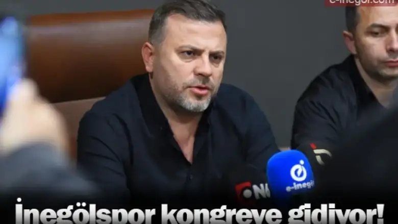İnegölspor kongreye gidiyor!