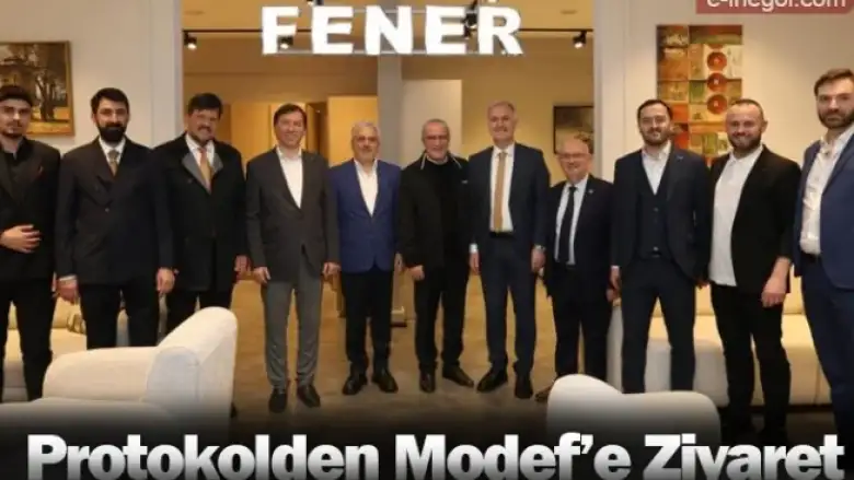 Protokolden Modef’e Ziyaret