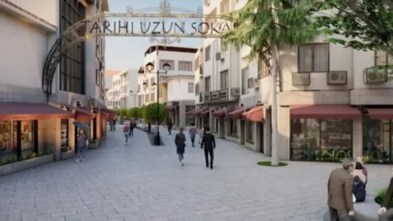 İnegölün Çarşı Meydanı Dönüşüme Hazırlanıyor