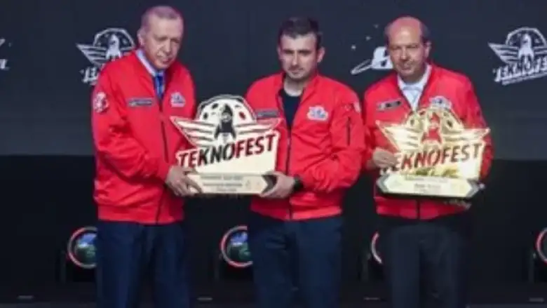 Cumhurbaşkanı Erdoğan: "Türk milleti ve Kıbrıs Türk'ü olarak biz, bu topraklarda ev sahibiyiz"