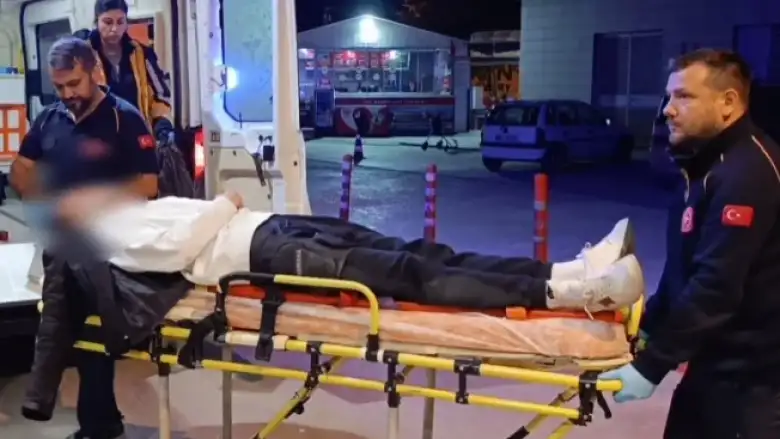 Moto kurye hastanelik oldu!