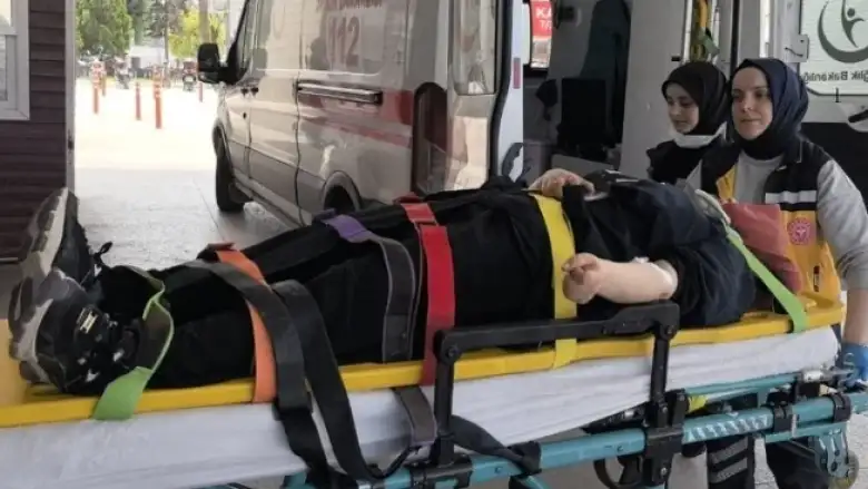 Bir anlık dikkatsizlik hastanelik etti