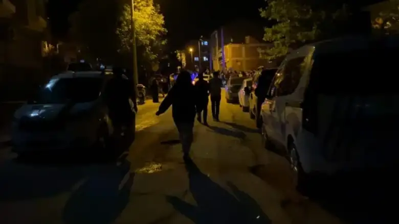 İnegöl'de gergin anlar! Yaralılar var..