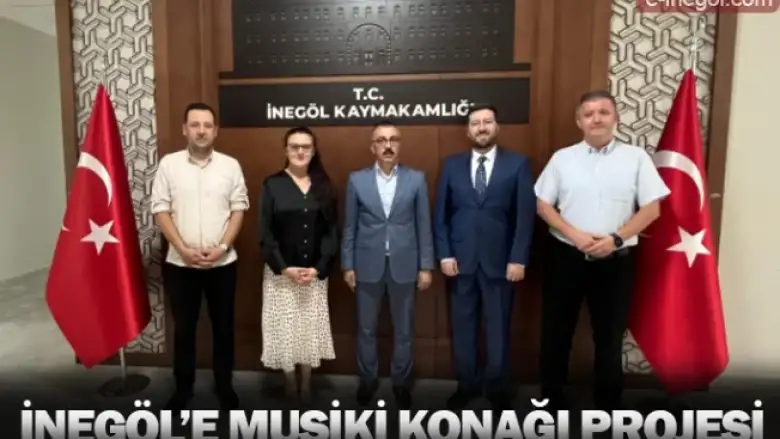 İnegöl’e Musiki Konağı Projesi