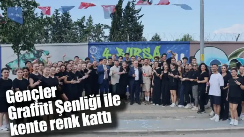 Gençler, Graffiti Şenliği ile kente renk kattı