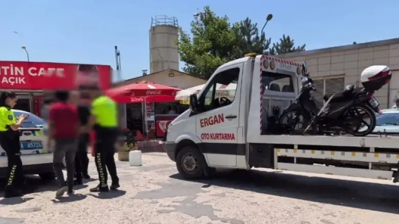 Kaza yaptığına pişman oldu: Hem yaralandı hem binlerce lira ceza yedi