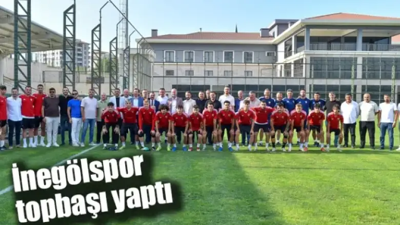 İnegölspor topbaşı yaptı