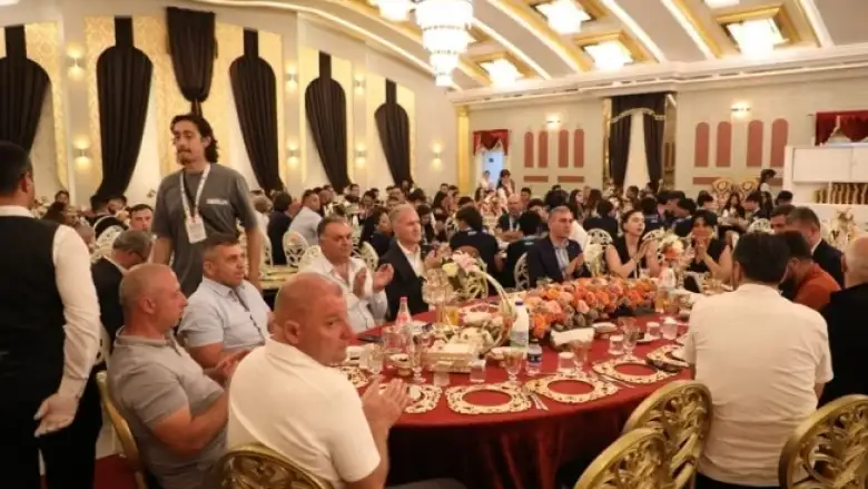 İnegöl'de Kültür Sofrası Kuruldu: 10 Ülkenin Temsilcileri Aynı Masada Buluştu