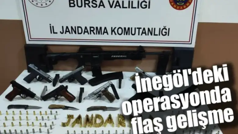 İnegöl'deki operasyonda flaş gelişme