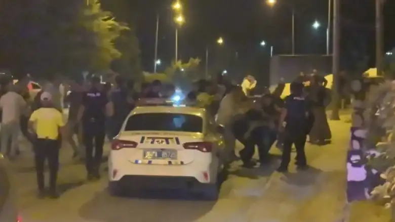 İnegöl'de gergin anlar!