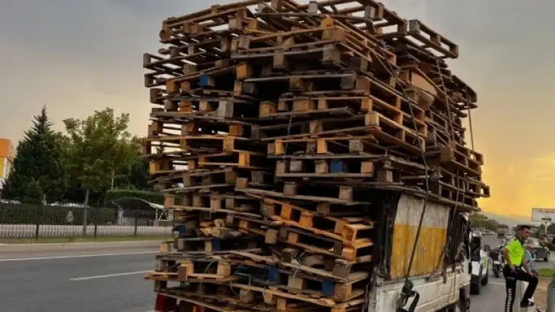 Tehlikeli nakliyata ceza yağdı 