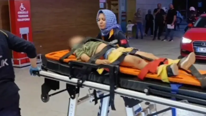 Otomobilin çarptığı çocuk ağır yaralandı