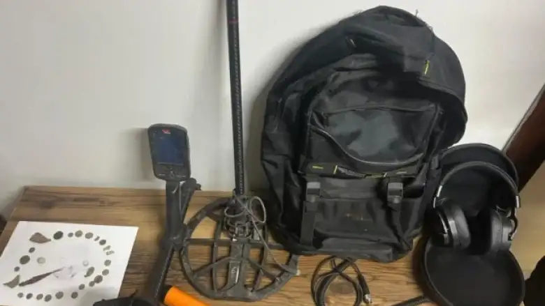 Otomobilde 27 parça tarihi eser ele geçirildi