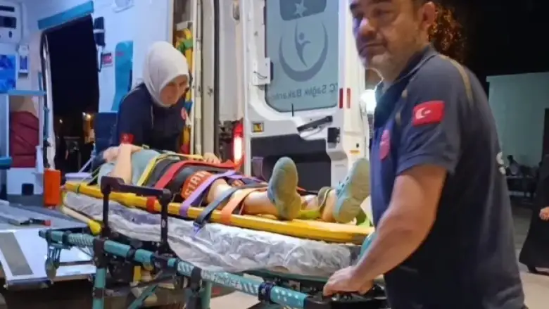 Motosikletin çarptığı çocuk yaralandı