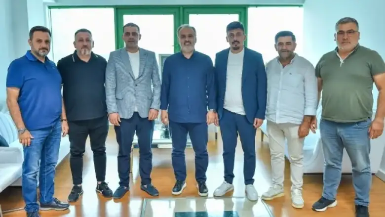 İnegölspor'dan Aktaş’a Ziyaret