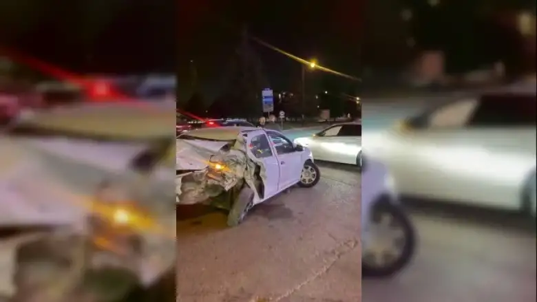 İnegöl'de zincirleme kaza