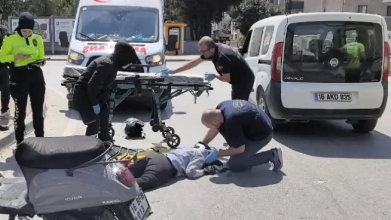 Kadın Sürücü Hastanelik Oldu!