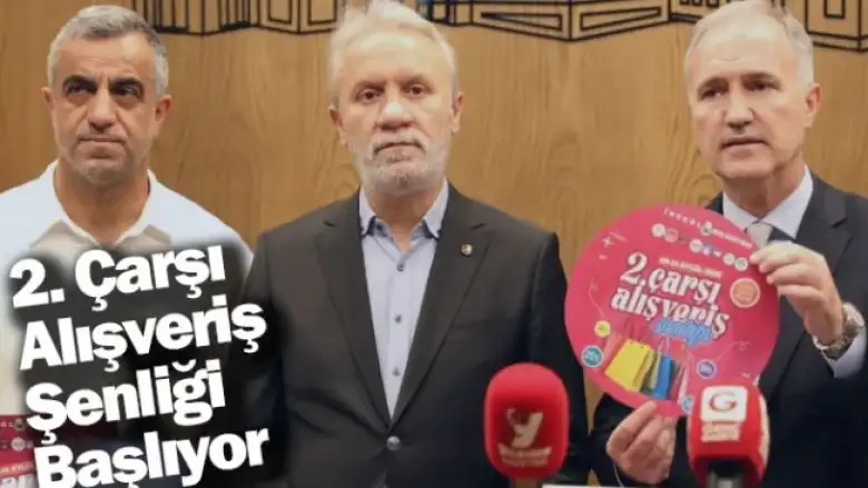 2. Çarşı Alışveriş Şenliği Başlıyor