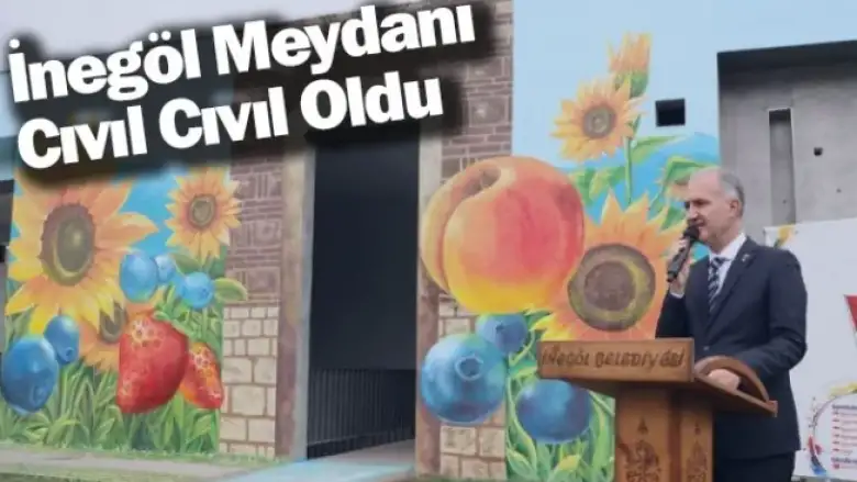 İnegöl Meydanı Cıvıl Cıvıl Oldu