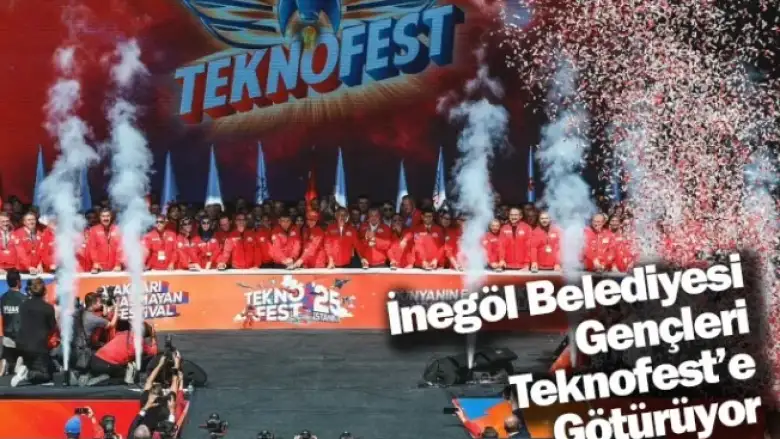 İnegöl Belediyesi Gençleri Teknofest’e Götürüyor