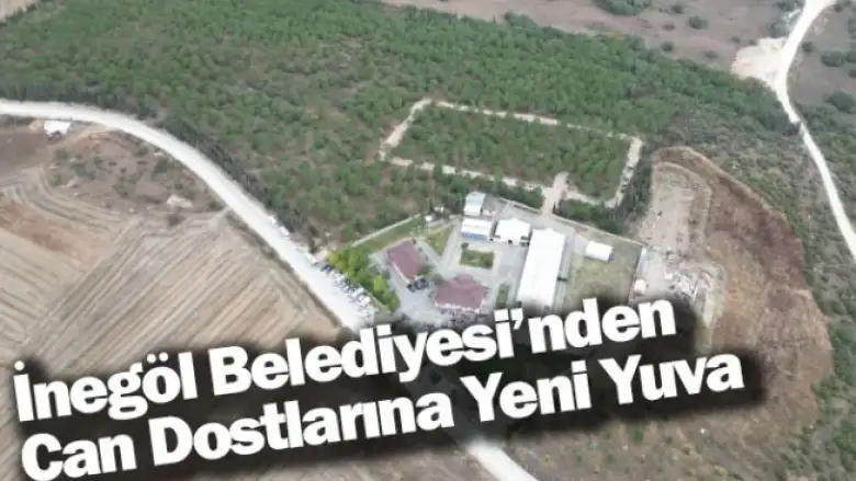 İnegöl Belediyesi’nden Can Dostlarına Yeni Yuva
