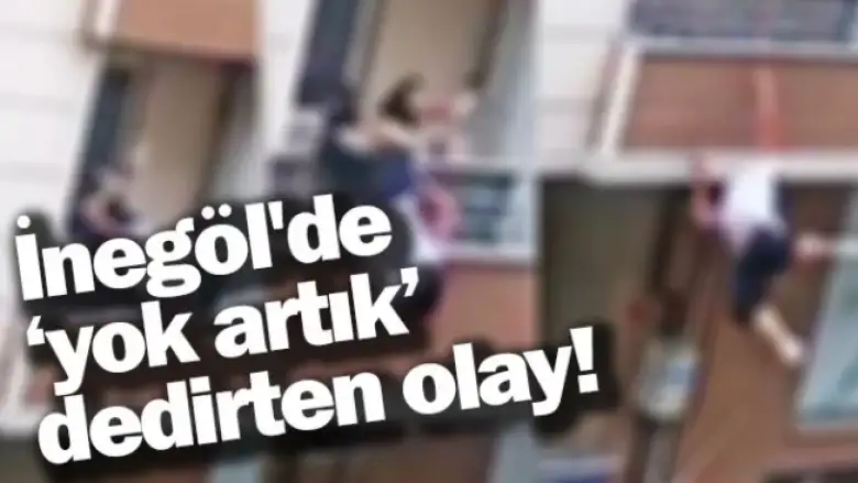 İnegöl'de 'yok artık' dedirten olay!