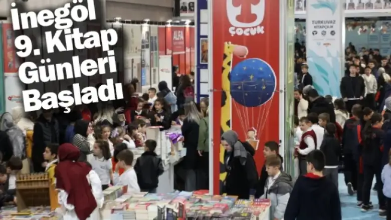 İnegöl 9. Kitap Günleri Başladı
